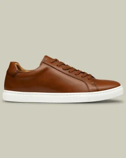 Best Charles Tyrwhitt Leather Sneakers - Dark Tan