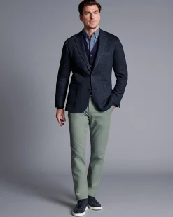 Best Sale Charles Tyrwhitt Leather Sneakers - Navy