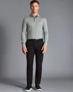 Store Charles Tyrwhitt Lightweight Pants - Black