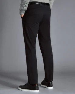 Store Charles Tyrwhitt Lightweight Pants - Black