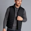 Store Charles Tyrwhitt Lightweight Vest - Black