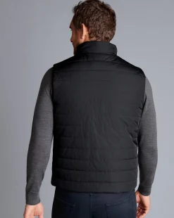 Store Charles Tyrwhitt Lightweight Vest - Black