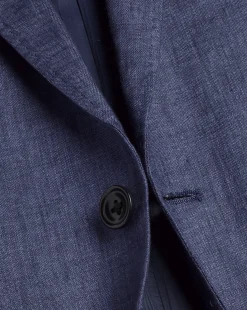 Best Sale Charles Tyrwhitt Linen Jacket - Ocean Blue