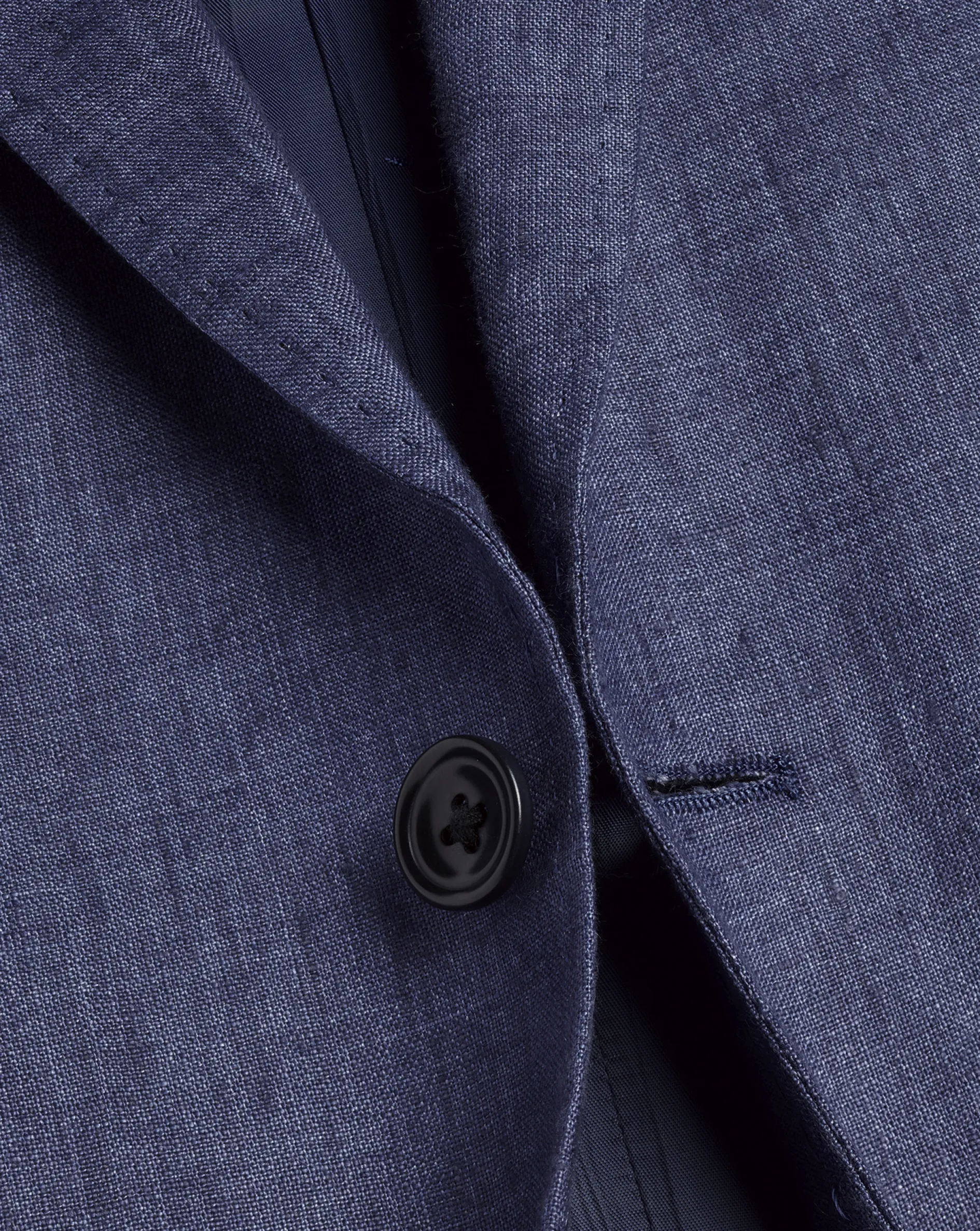 Best Sale Charles Tyrwhitt Linen Jacket - Ocean Blue