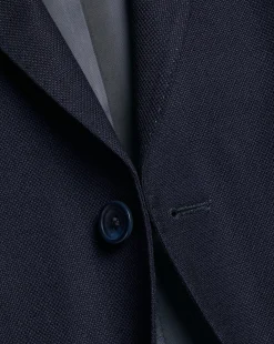 Cheap Charles Tyrwhitt Luxury Italian Hopsack Jacket - Navy