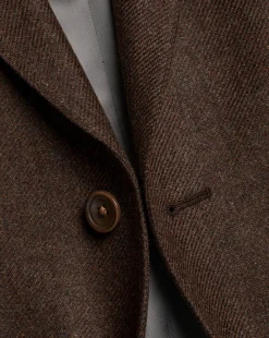 Best Charles Tyrwhitt Luxury Italian Twill Jacket - Toffee