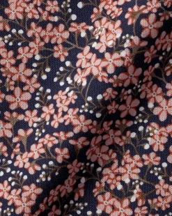 Cheap Charles Tyrwhitt Made With Liberty Fabric Floral Print Semi-Spread Collar Shirt - Pink
