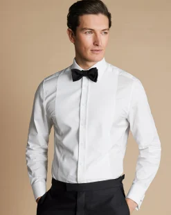Sale Charles Tyrwhitt Marcella Bib Tuxedo Shirt - White