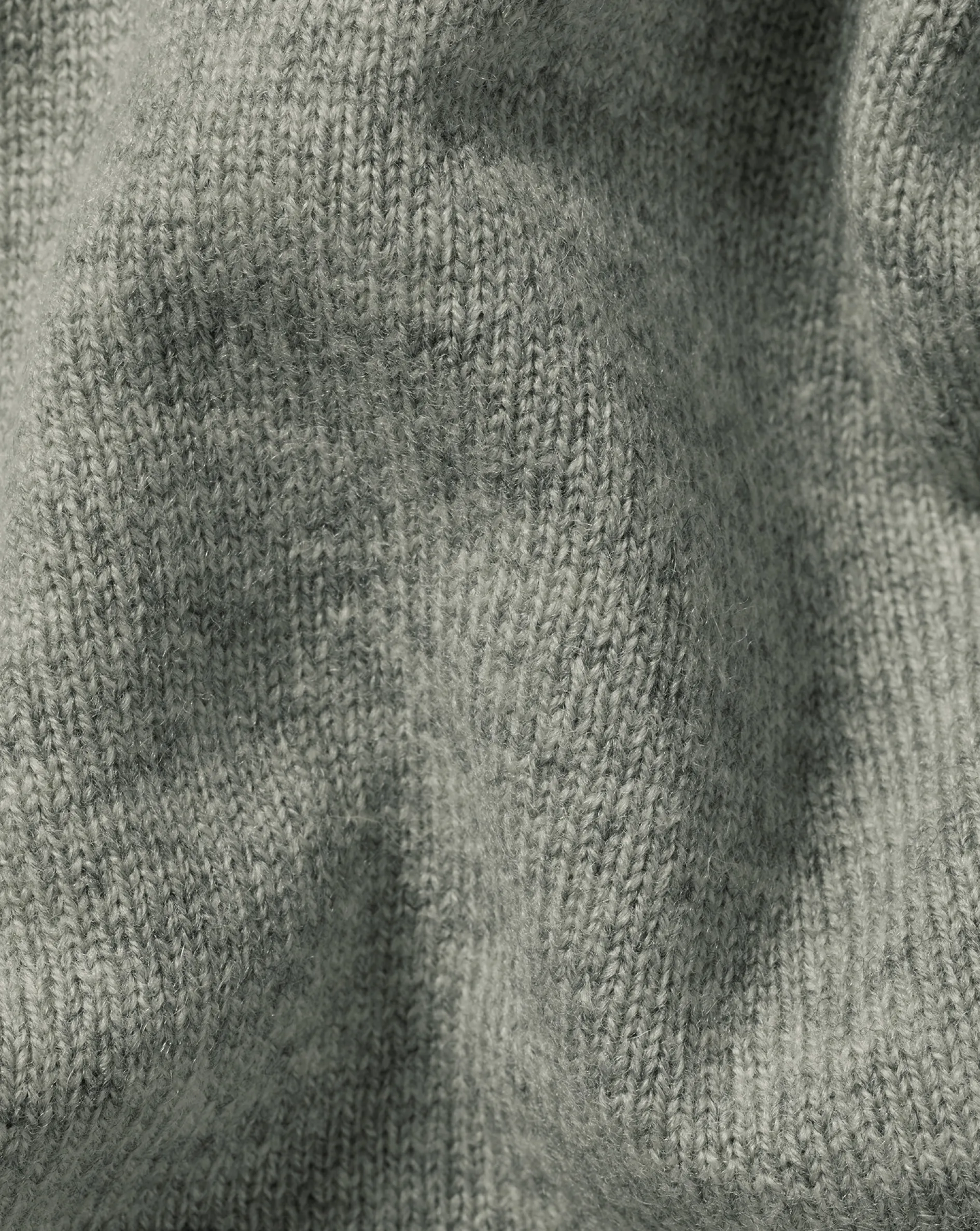 Best Charles Tyrwhitt Merino Cashmere Button Neck Sweater - Sage Green
