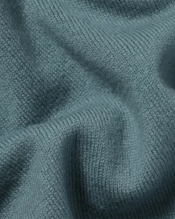 Store Charles Tyrwhitt Merino Cashmere Crew Neck Sweater - Pale Green Teal