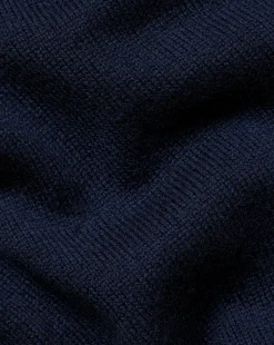 Store Charles Tyrwhitt Merino Cashmere Crew Neck Sweater - Navy