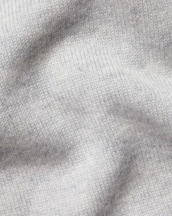 Online Charles Tyrwhitt Merino Cashmere Crew Neck Sweater -   Silver