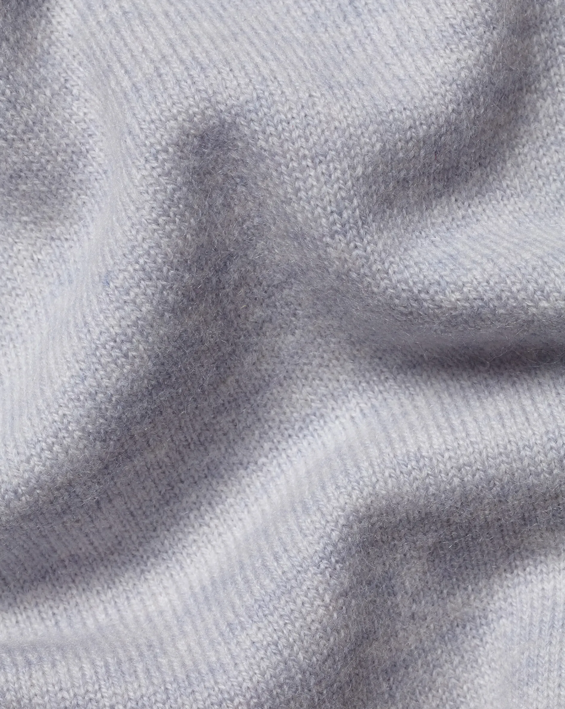 Best Sale Charles Tyrwhitt Merino Cashmere Hooded Zip Through Sweater - Silver