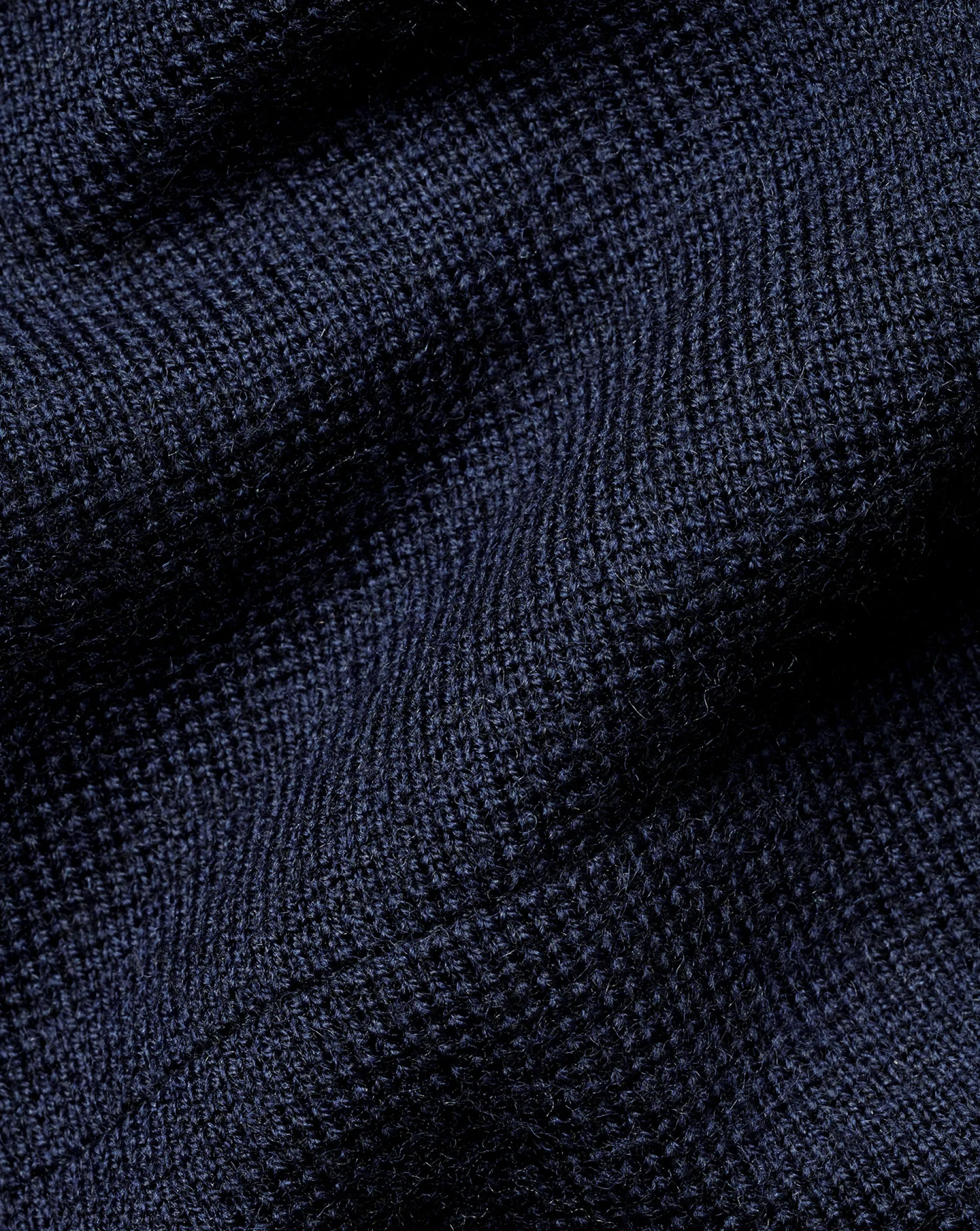 Shop Charles Tyrwhitt Merino Funnel Neck Vest - Navy