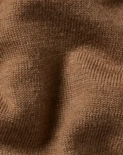 Clearance Charles Tyrwhitt Merino Quarter Zip Sweater - Sand