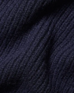 Cheap Charles Tyrwhitt Merino Shawl Neck Chunky Cardigan - Navy