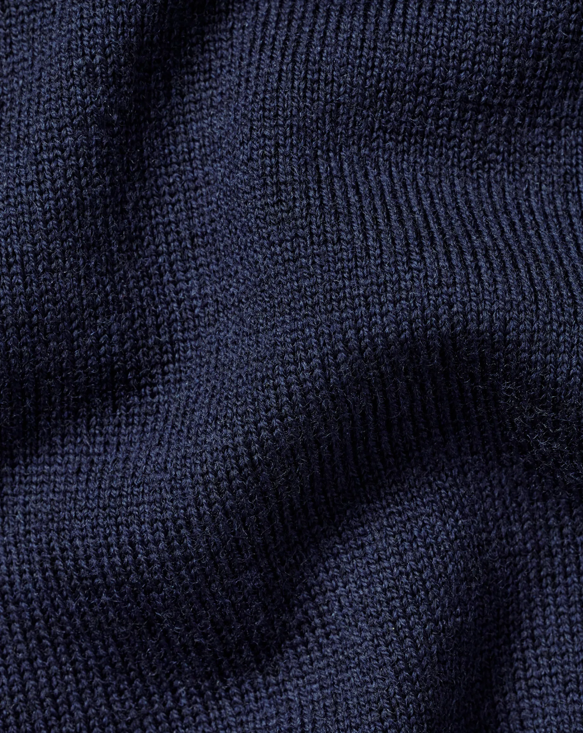 Hot Charles Tyrwhitt Merino Turtleneck Sweater - Navy