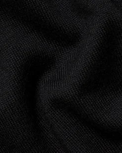 Sale Charles Tyrwhitt Merino V-Neck Sweater - Black