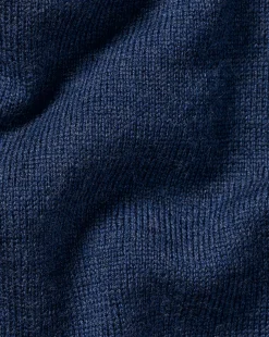 Best Charles Tyrwhitt Merino V-Neck Sweater - Ink Blue