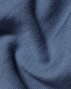 Sale Charles Tyrwhitt Merino V-Neck Sweater - Steel Blue