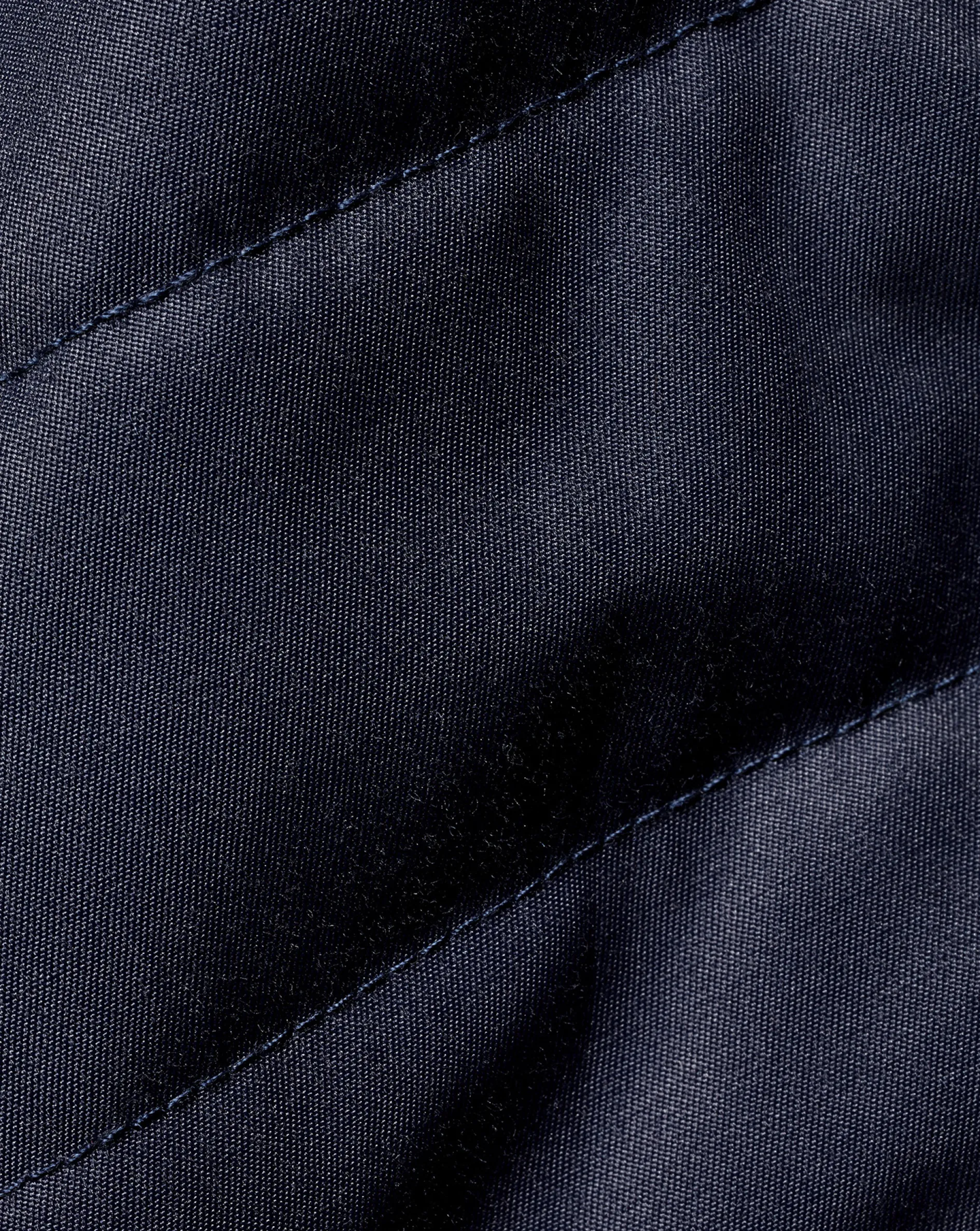 Sale Charles Tyrwhitt Merino Zip Through Hybrid Bomber Jacket - Navy