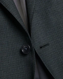 Fashion Charles Tyrwhitt Micro Check Suit Jacket - Dark Grey