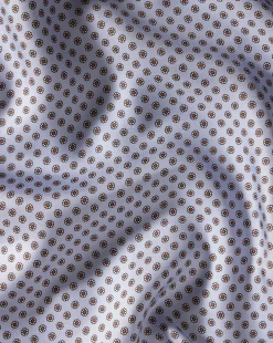 Best Sale Charles Tyrwhitt Mini Floral Print Silk Pocket Square - Light Blue