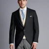 Sale Charles Tyrwhitt Morning Suit Tail Coat - Black Herringbone