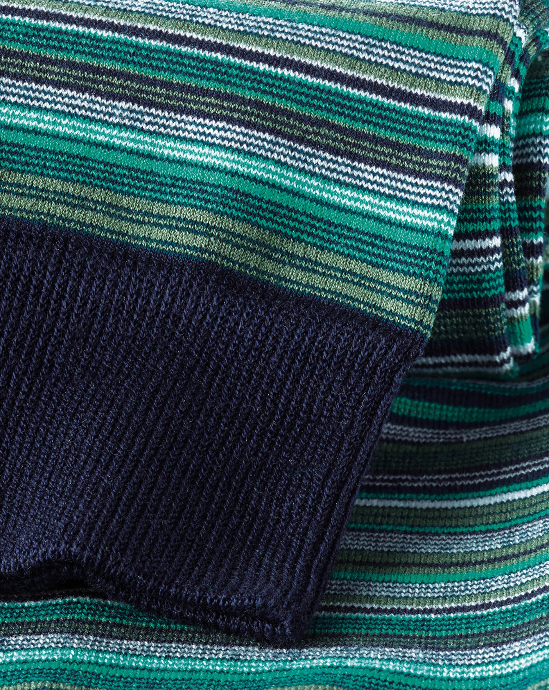 Outlet Charles Tyrwhitt Multi Stripe Socks - Green Teal