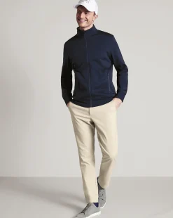 Flash Sale Charles Tyrwhitt Performance Funnel Neck Jacket Navy