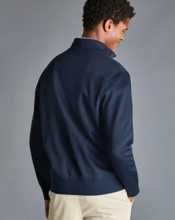 Flash Sale Charles Tyrwhitt Performance Funnel Neck Jacket Navy