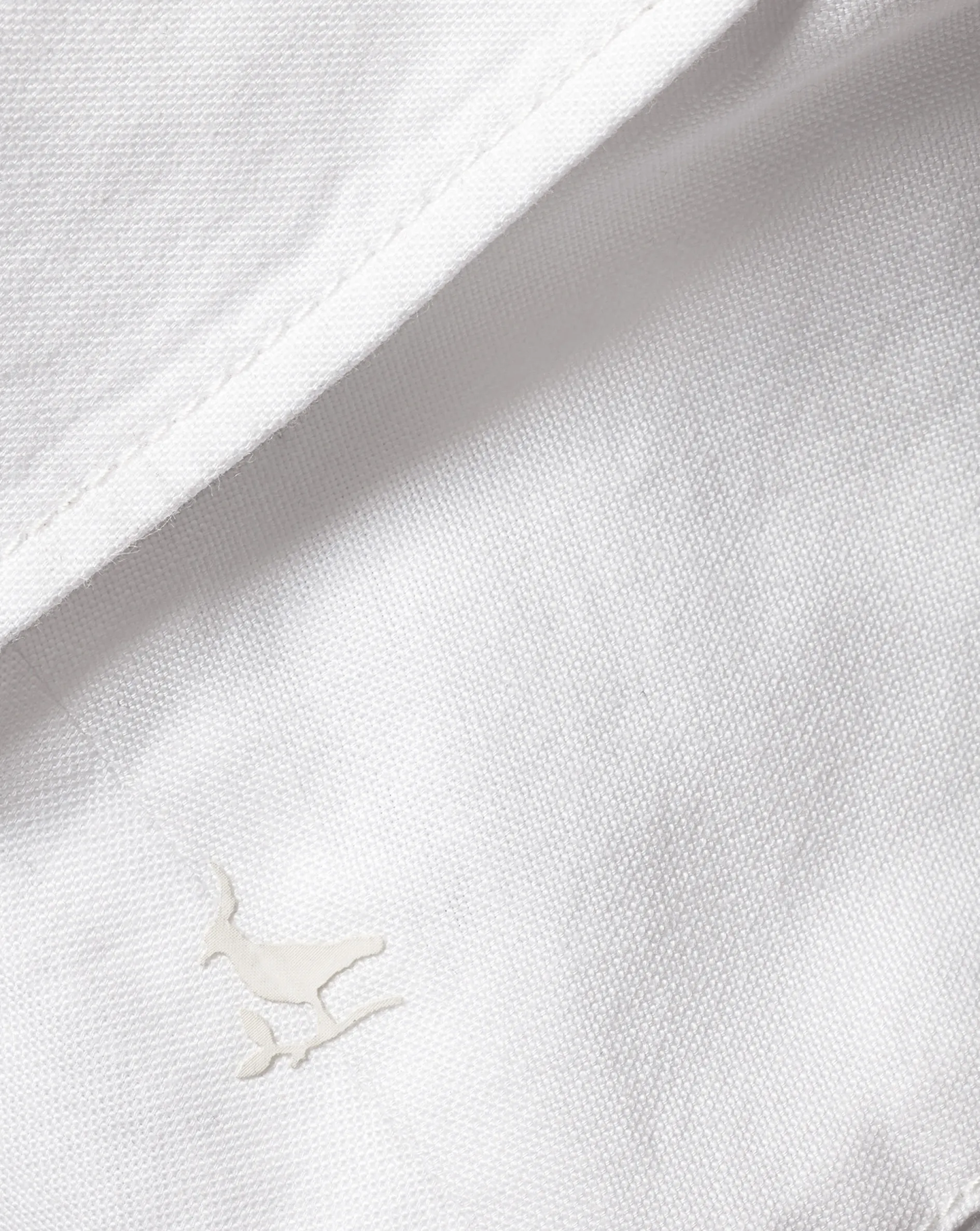 Hot Charles Tyrwhitt New York Jets Button-Down Collar Washed Oxford Shirt - White