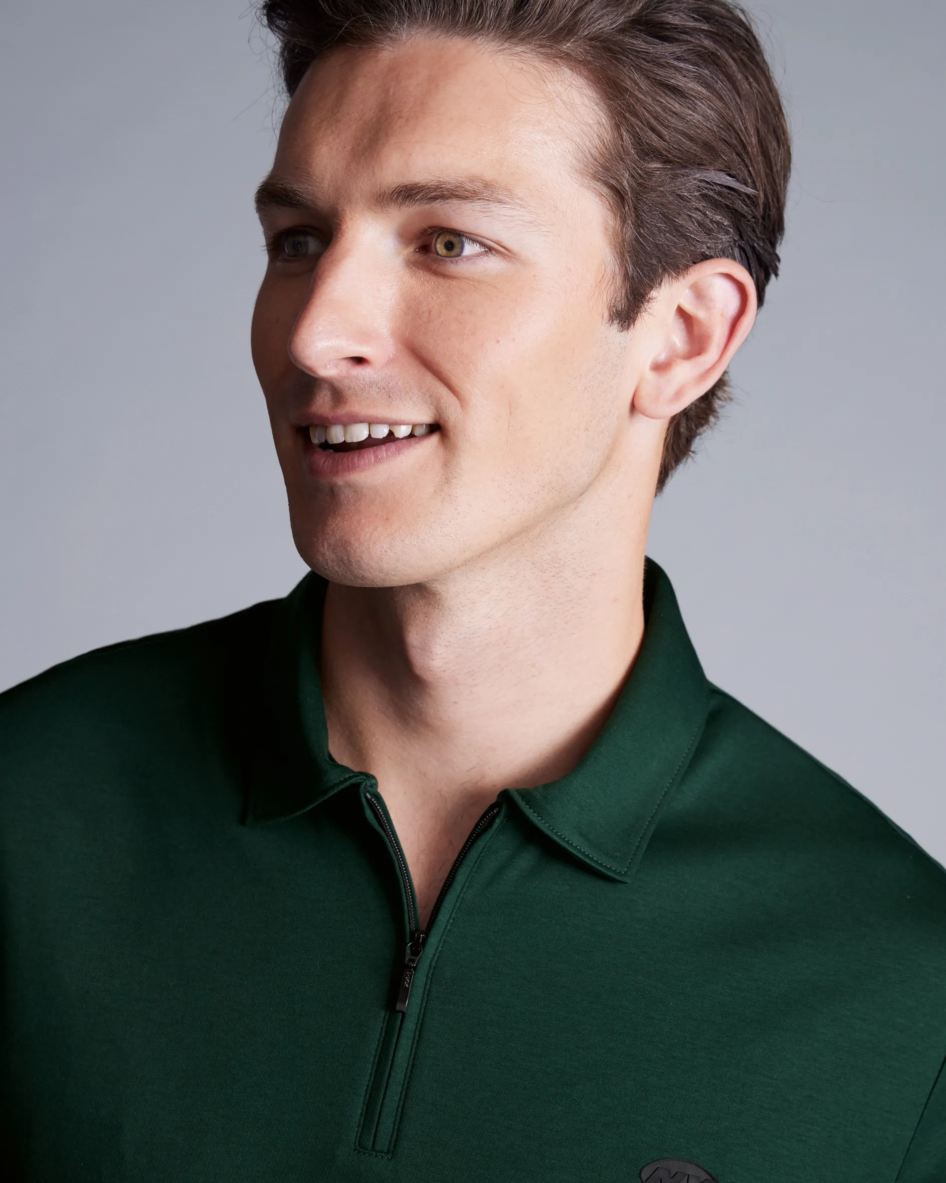 Online Charles Tyrwhitt New York Jets Cotton Jersey Polo - Dark Green