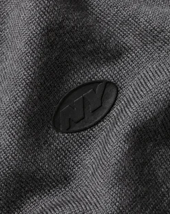 New Charles Tyrwhitt New York Jets Merino Quarter Zip Sweater - Grey