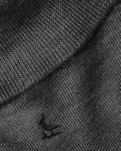 New Charles Tyrwhitt New York Jets Merino Quarter Zip Sweater - Grey