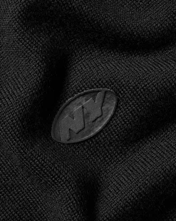 Fashion Charles Tyrwhitt New York Jets Merino Zip Through Bomber - Black
