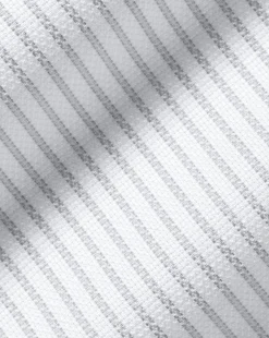 Best Charles Tyrwhitt Non-Iron Oxford Stripe Shirt - Silver Grey