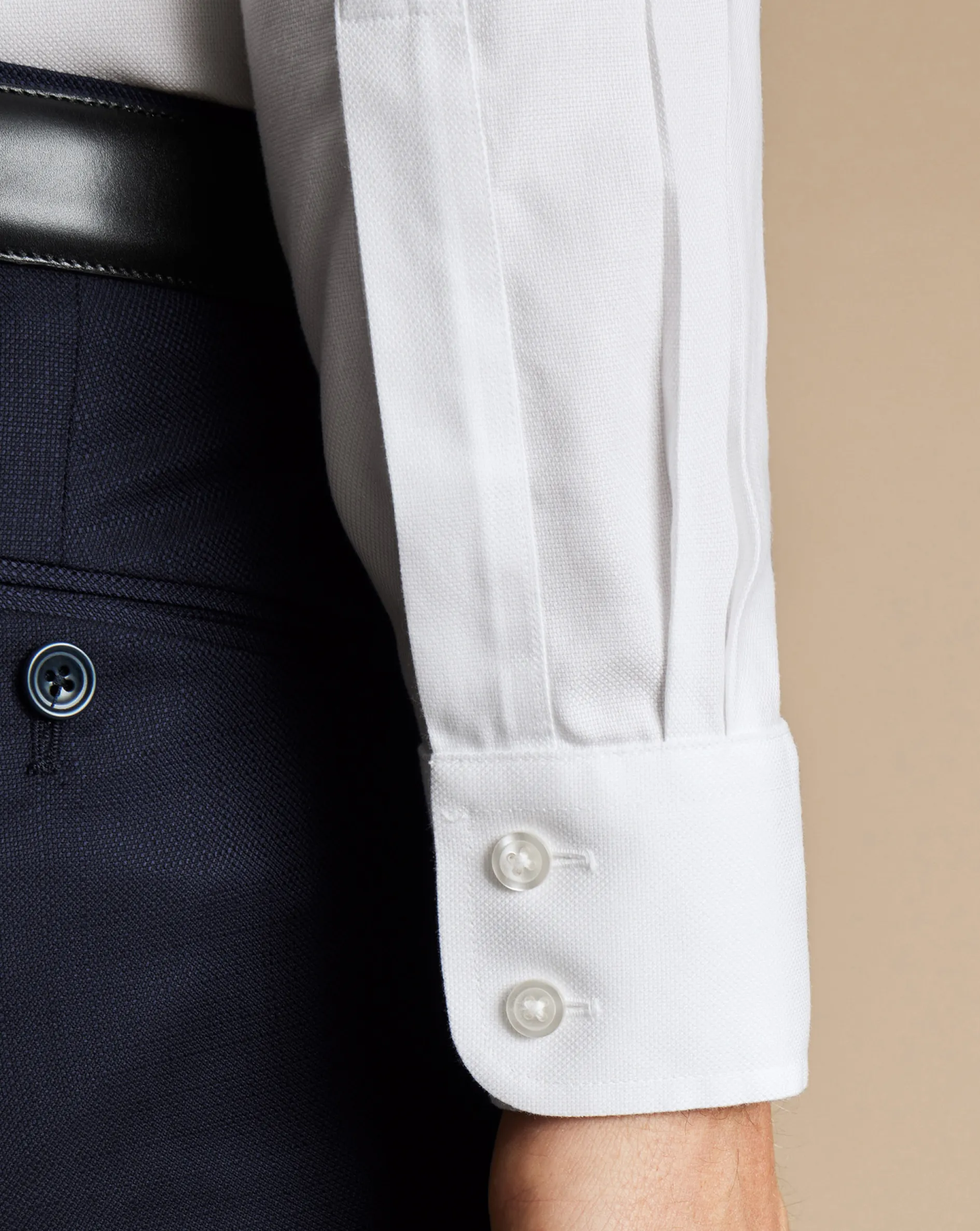 Flash Sale Charles Tyrwhitt Non-Iron Royal Oxford Shirt - White
