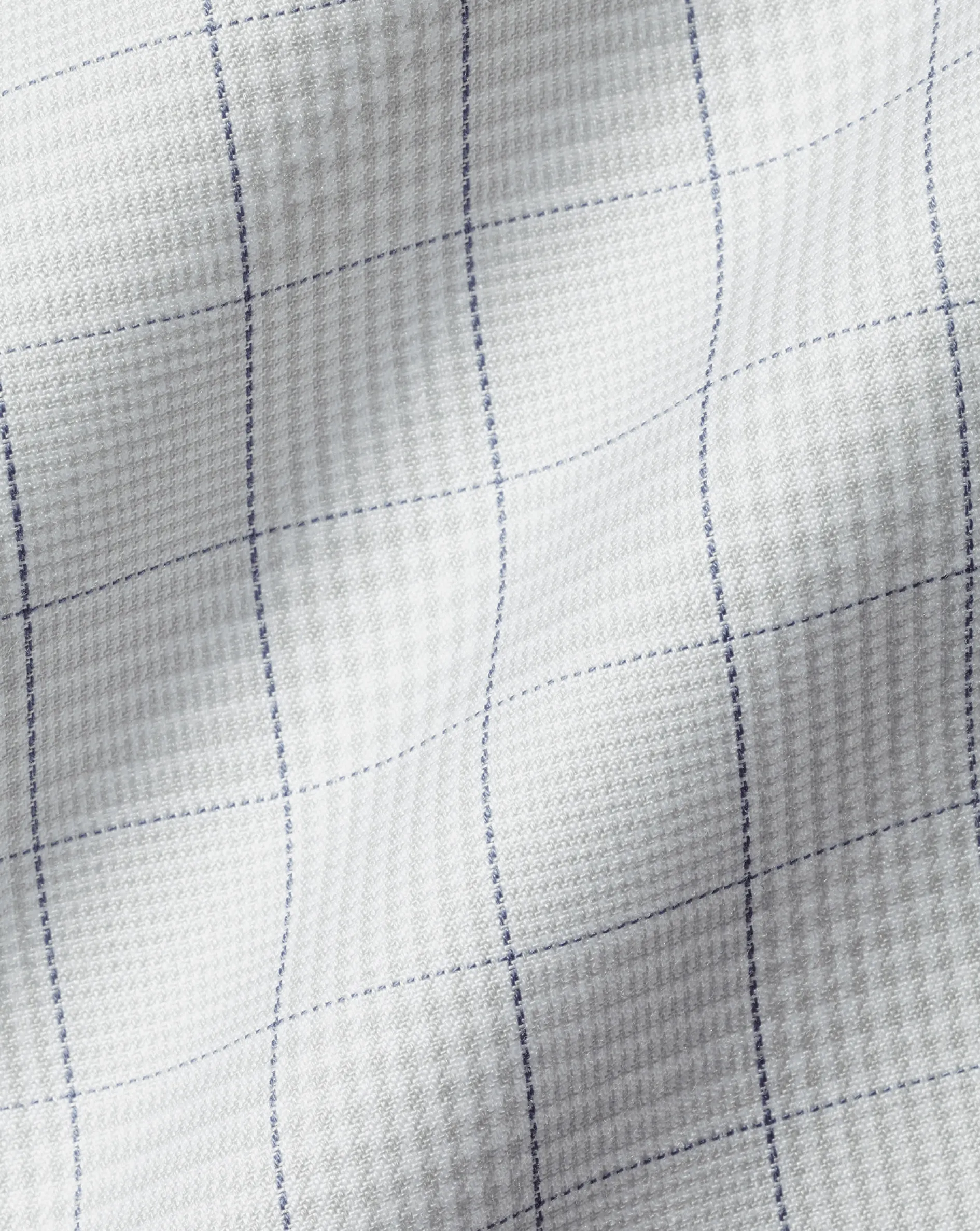Hot Charles Tyrwhitt Non-Iron Twill Prince Of Wales Check Shirt - Grey Silver