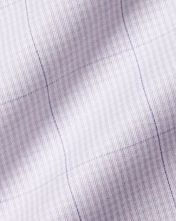 Fashion Charles Tyrwhitt Non-Iron Twill Puppytooth Check Shirt - Lavender Purple