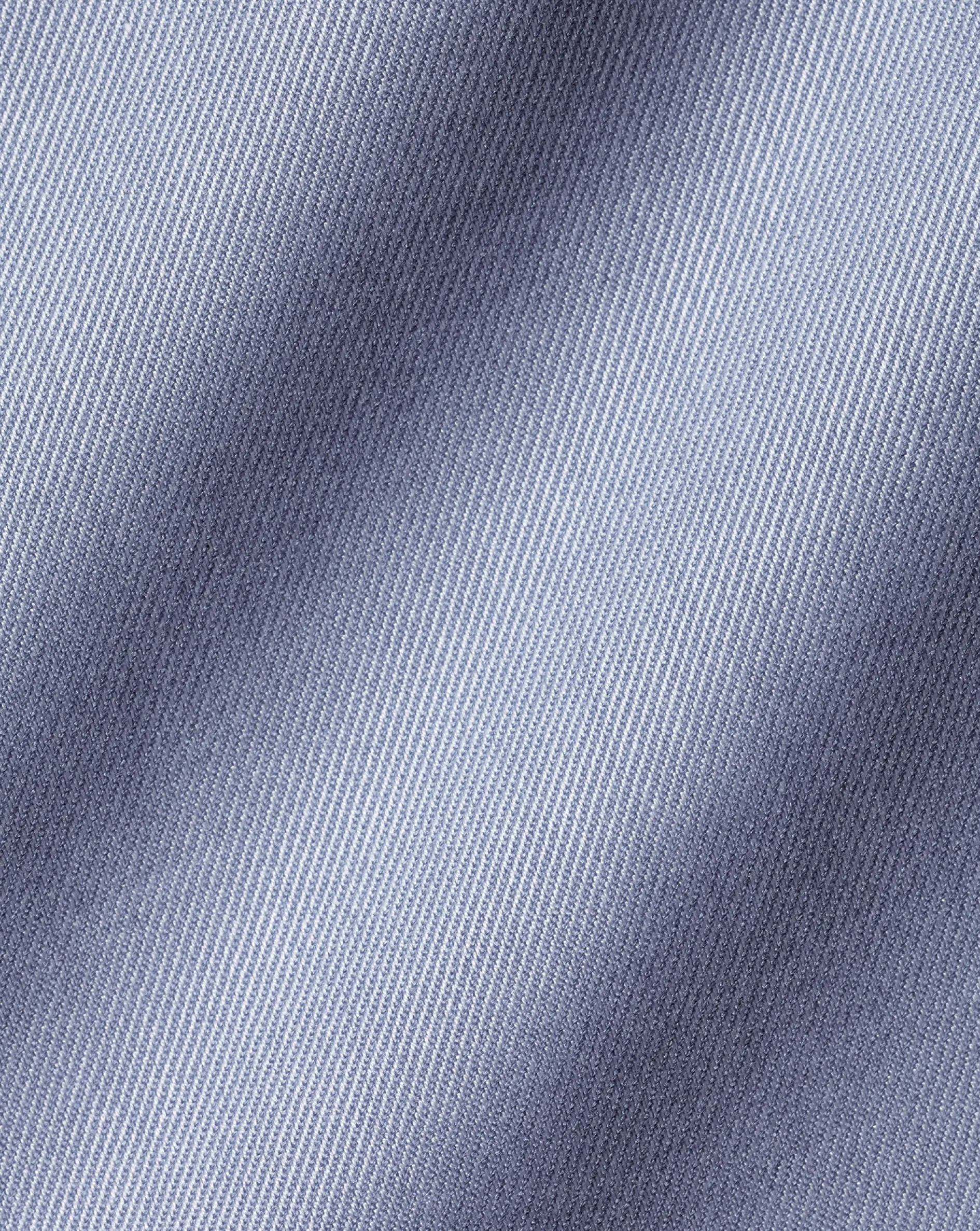 Sale Charles Tyrwhitt Non-Iron Twill Shirt - Indigo Blue