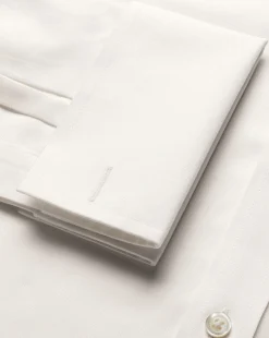 Shop Charles Tyrwhitt Non-Iron Twill Shirt - Ivory