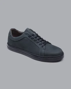 Best Sale Charles Tyrwhitt Nubuck Sneakers - Steel Blue