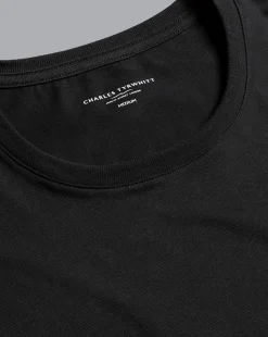 Best Charles Tyrwhitt 2-Pack Crew Neck Cotton T-Shirt - Black
