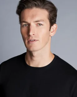 Best Charles Tyrwhitt 2-Pack Crew Neck Cotton T-Shirt - Black