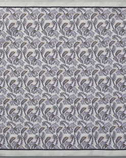 Cheap Charles Tyrwhitt Paisley Print Silk Pocket Square - Light Grey
