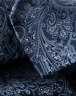 Best Charles Tyrwhitt Paisley Silk Tie - Indigo Blue