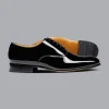 Shop Charles Tyrwhitt Patent Oxford Shoes - Black