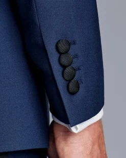 Discount Charles Tyrwhitt Peak Lapel Dinner Suit Jacket - Royal Blue