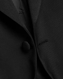 Cheap Charles Tyrwhitt Peak Lapel Tuxedo Jacket - Black